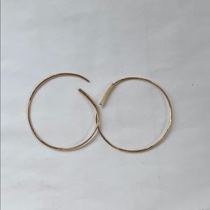 Hoop earrings
